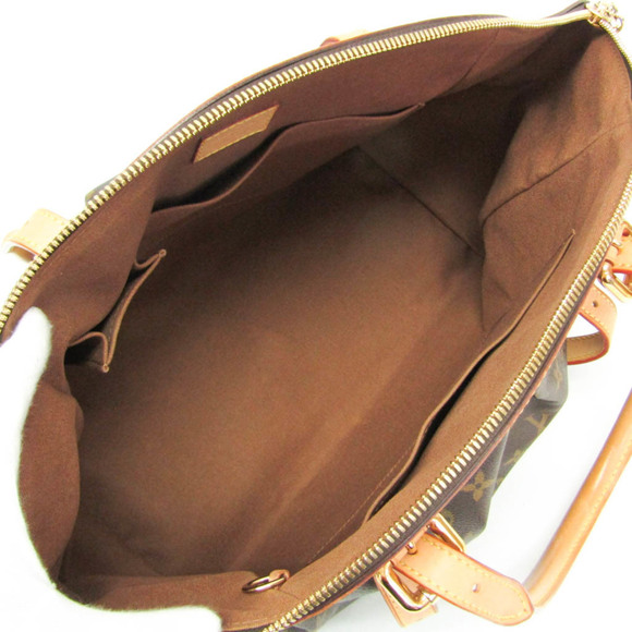 LOUIS VUITTON Brown Monogram Tote Bag - Picture 4 of 16